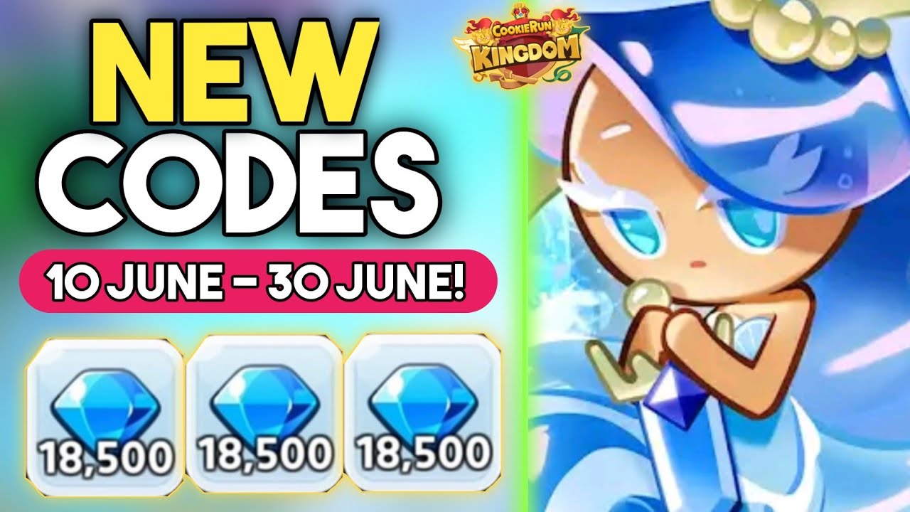 NEW COOKIE RUN KINGDOM COUPON CODES 2022 | COOKIE RUN KINGDOM CODES - JUNE 2022 !!