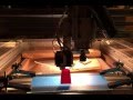 Large 3d plastic extruder printer on the pilot pro cnc router