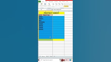 ProtectSheet in Excel। #rctigyan #rcti #shorts #excel  #exceltips #exceltutorial #exceltricks