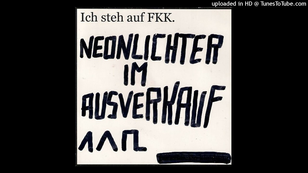 Neonlichter im Ausverkauf - Neonschmerz