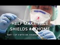 How to Make Face Shields #AtHome #Covid-19 #Coronavirus