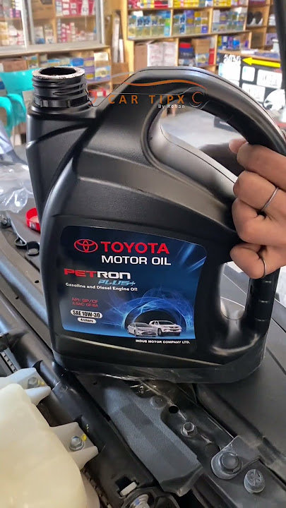 Toyota Fortuner Oil Change #automobile #automotive #oilchange #fortuner #toyota #mechanic