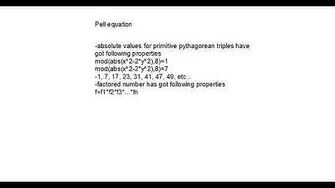 More interesting things about pell equations