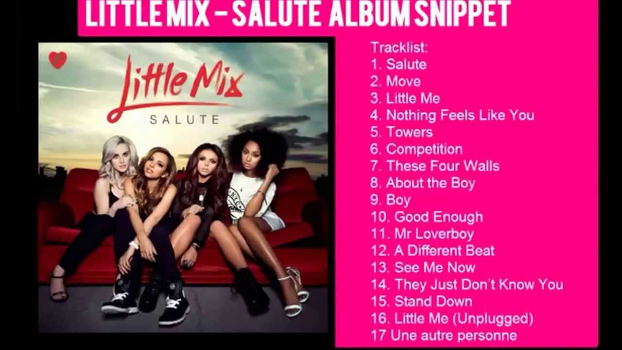 Little Mix Salute Tracklist