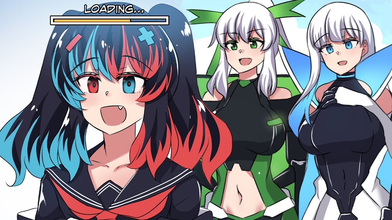 ⁣Nintendo Switch, Playstation & Xbox as Anime Girls ❤️💙💚