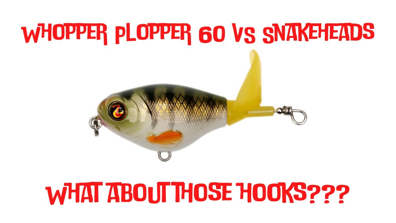 Using the Whopper Plopper 60 for Snakeheads! 