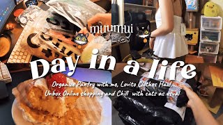 Day in a Life✨| Life as a Freelancer | Online Shopping Unboxing 📦, Organizers ✨ Cat Toys😸✨