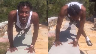 NBA YoungBoy Celebrates His 24th Birthday By Doing 24 Push-Ups But Failed At 20