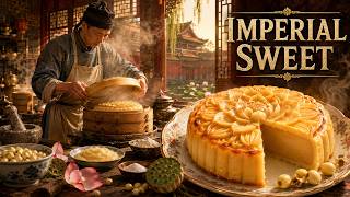 Cooking LOTUS SEED CAKES Exactly as They Did in Qing China 1800 — The IMPERIAL Dessert