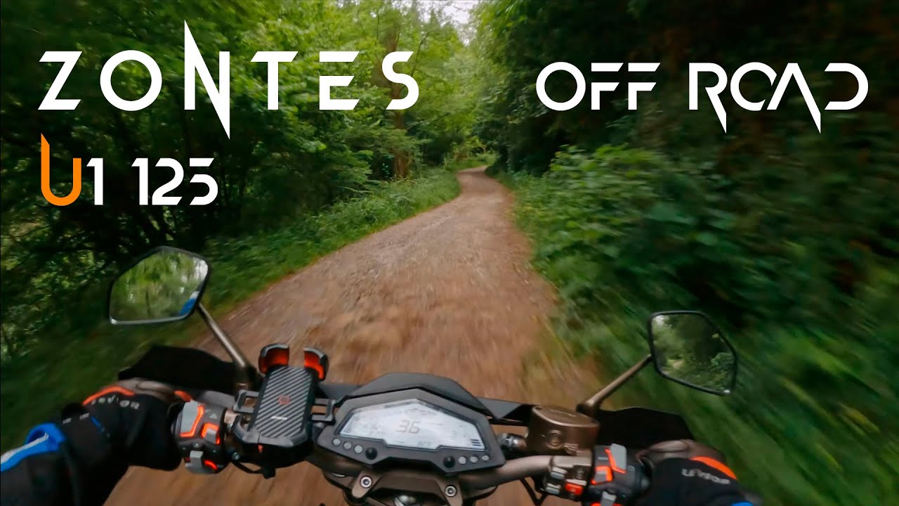 ZONTES U1 125 TRAIL  - Off Road POV RAW 4K