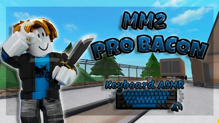 Playing as a *PRO BACON* + keyboard ASMR✨ || Murder Mystery 2