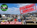 Retro treasure hunting at the flea market  march 21st 2024