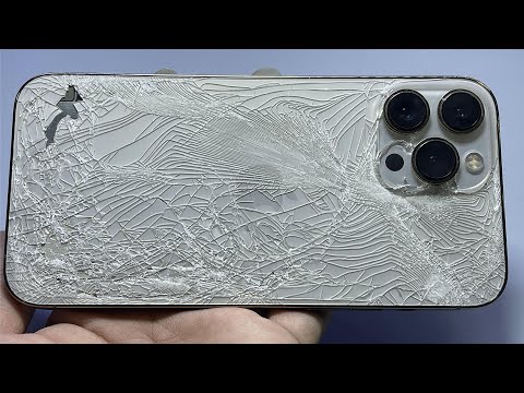 How i Restore Phone Destroyed🛠📲 iPhone 13 Pro Max Restoration-Cracked Phone -Broken #iphonerepair