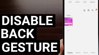 How to Disable the Back Navigation Gesture on Android 11 | Left or Right Side screenshot 5