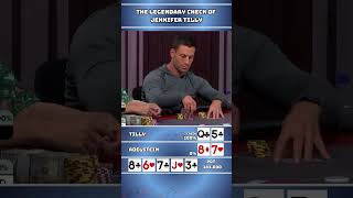 The Legendary Check of Jennifer Tilly #poker #epic #twist Details
