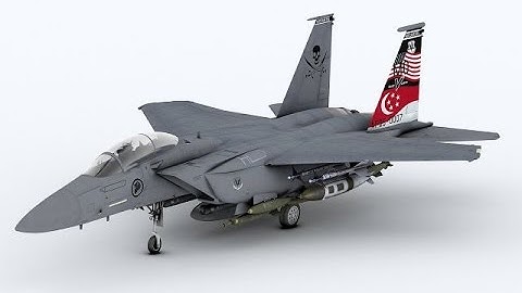 3D Model Boeing F-15 SG Strike Eagle at 3DExport.com
