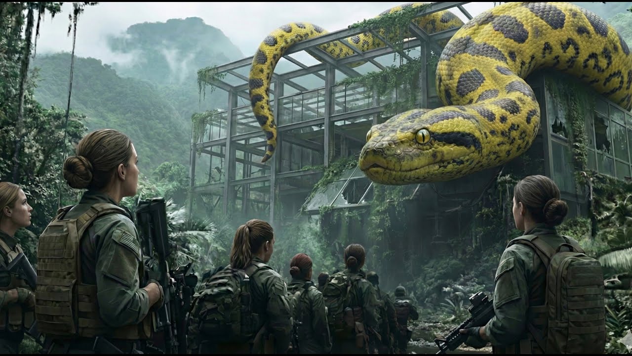 400ft ANACONDA vs ENTIRE MILITARY! | Soldiers Trapped in Jungle ...
