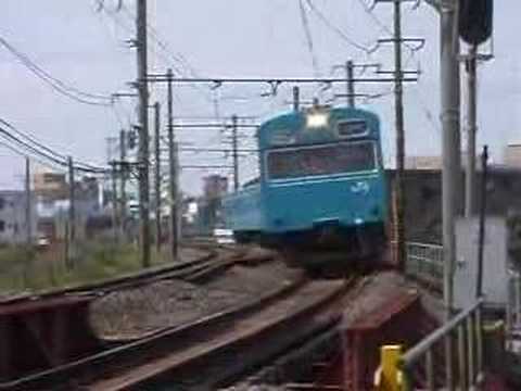 鉄道　「阪和線の列車」