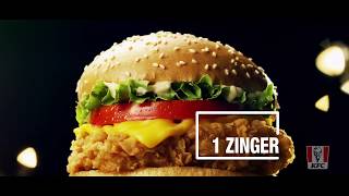 KFC - ZINGER BIG BOX 2019