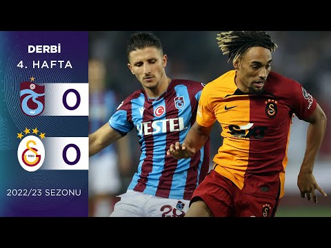 Trabzonspor (0-0) Galatasaray | 4. Hafta - 2022/23