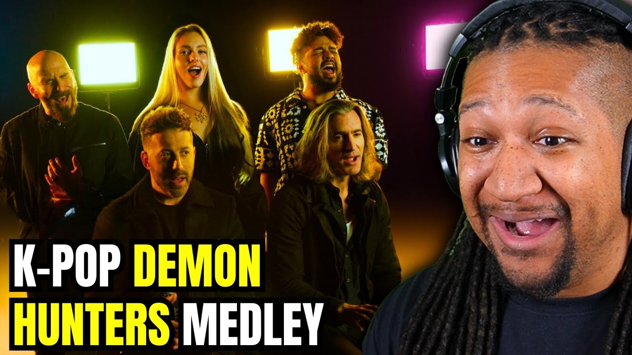 VoicePlay - K-Pop Demon Hunters - MEDLEY ft. Grace Kinstler | Реакция!