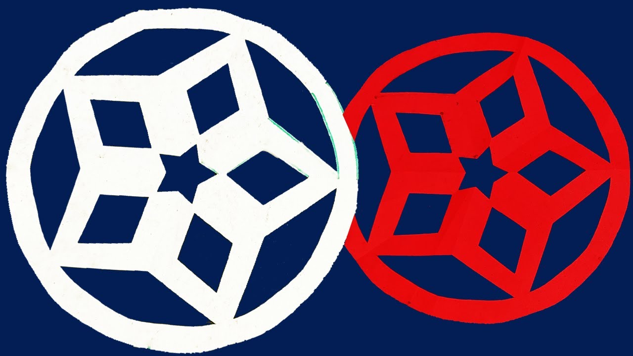 How to make Easy A star with paper - paper crafting