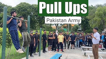 Pakistan Army Pull Ups Test | Pak Army, Navy, PAF Physical Test