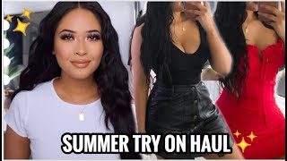HUGE SUMMER CLOTHING TRY ON HAUL | PRINCESS POLLY