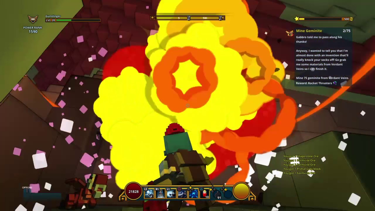 Trove Candoria Shapestone ore gold mine found