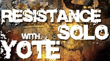 RESISTANCE | Custom Zombies: Beating the Map Solo Part 2