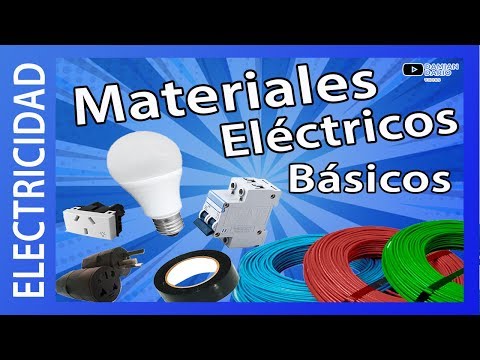 raqueta tristeza intervalo Electricidad Básica - Materiales Eléctricos - YouTube