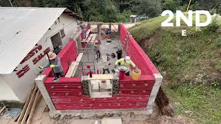 Classroom Building Timelapse Week 1-3 Guatelama, 2025