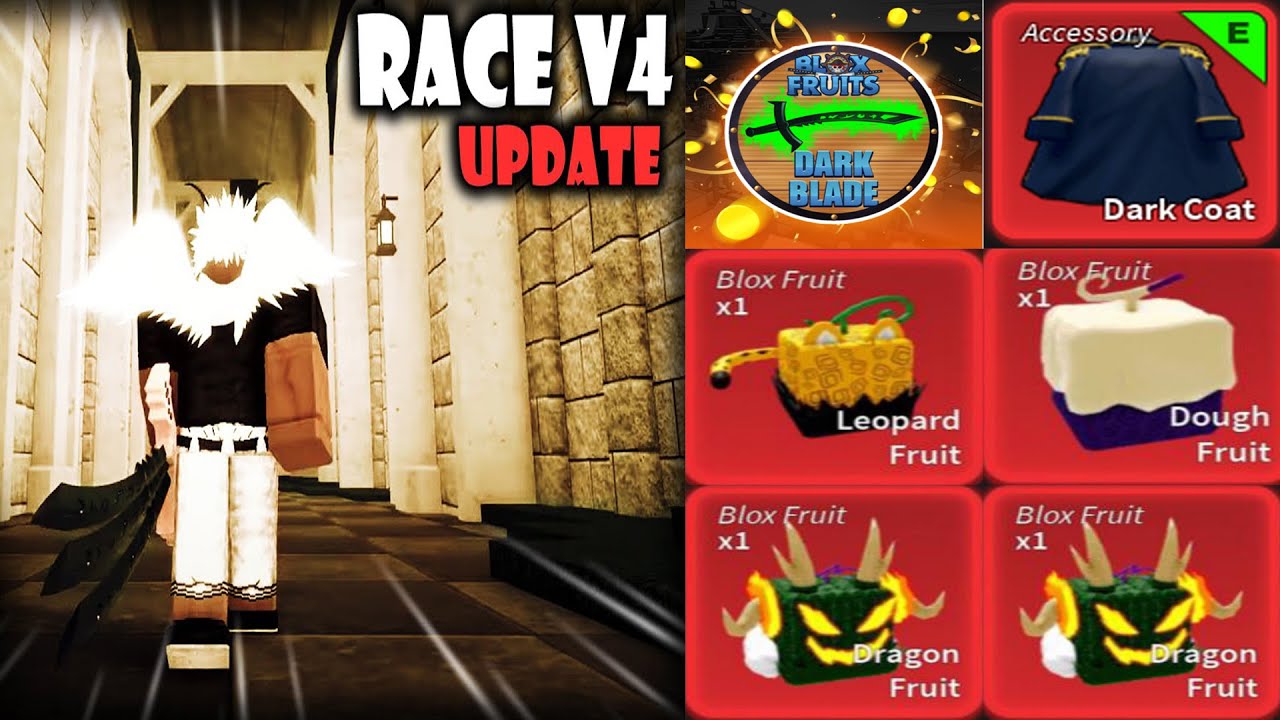 🔥RACE V4] Race Awakening v4 Blox Fruits _ Trade Fruits & Raid
