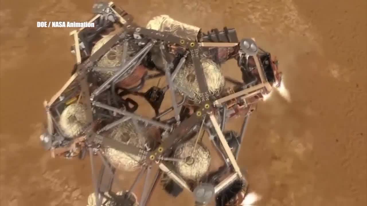 From Maryland to Mars: Hunt Valley company creates power source for NASA's Perseverance Mars Rover - WMAR-2 News