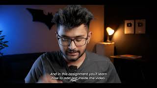 Assignment 2 | Slow Pace edit | @TharunSpeaks