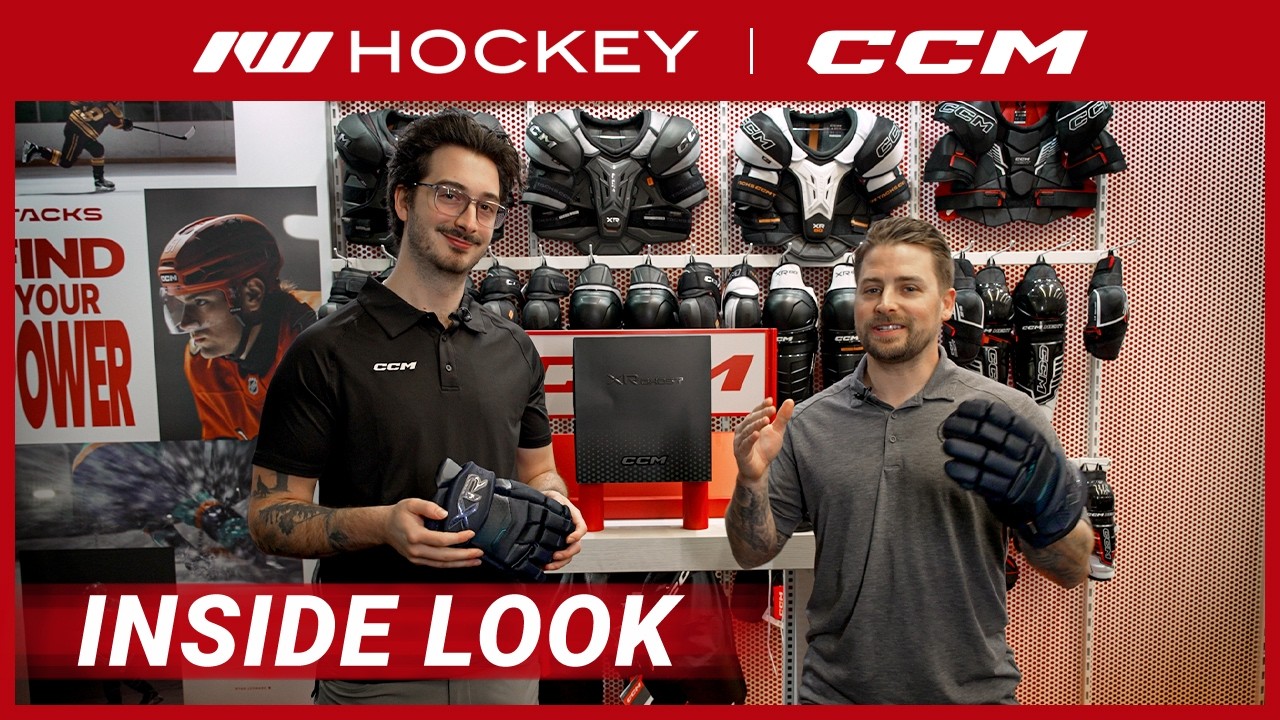 CCM Tacks XR Ghost Hockey Gloves // Inside Look