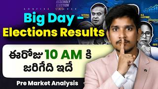 Election Results Impact, War Updates &amp; Market Outlook | Crude, Bitcoin, Gold &amp; Silver | Key Stocks