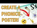 How To Create a Phonics Poster in Powerpoint (Classroom Resources)