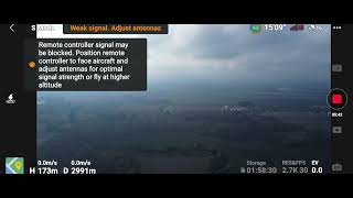 DJI Mini SE Range test(DIY range extenders installed).