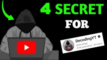 How @decodingyt Dominates YouTube : His SECRET to Beat the YouTube Algorithm