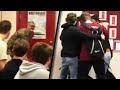 Students Flip Out When Coach Surprises Them Upon Return From Afghanistan