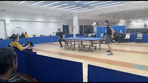 Western table tennis competition final Vincent Cha...