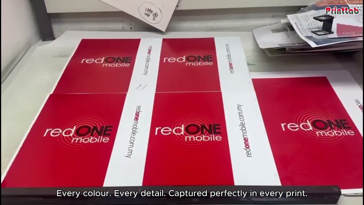 Fast speed to print flyers