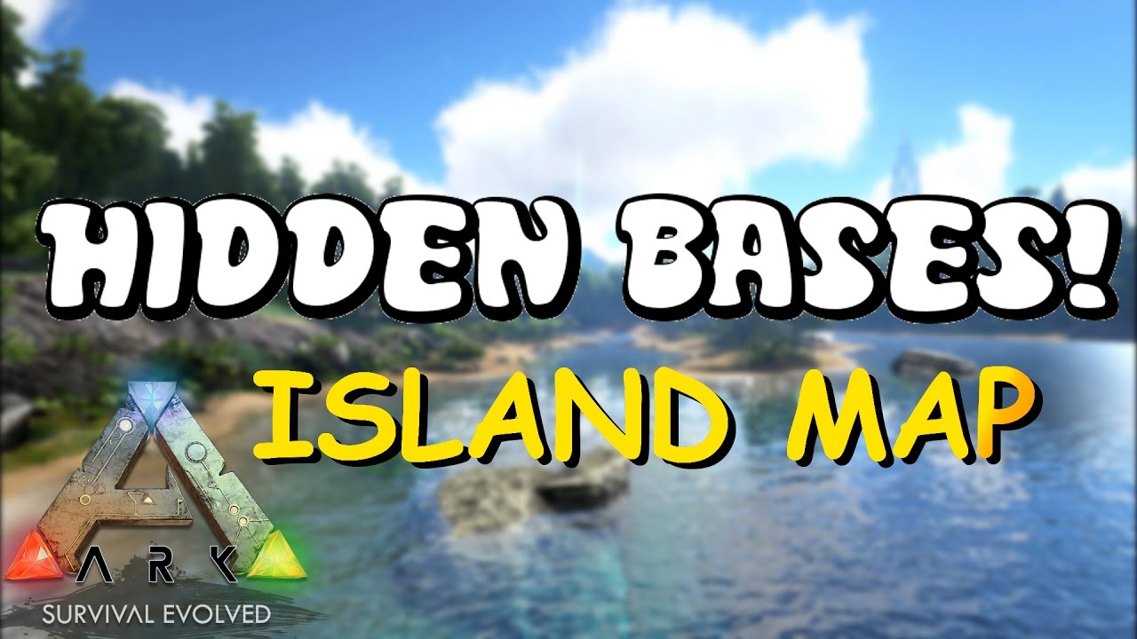 Hidden Bases Island Map Top 5 Solo Pvp Base Locations Ark Survival Evolved Base Locations Youtube