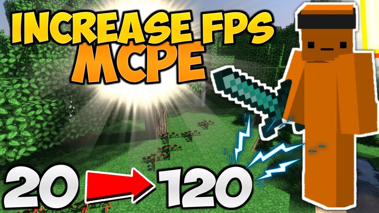 How to Boost FPS Minecraft Pe | Smoother Gameplay mcpe 1.19