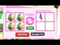 WHAT PEOPLE TRADE FOR FOSSIL EGGS! Adopt Me Roblox