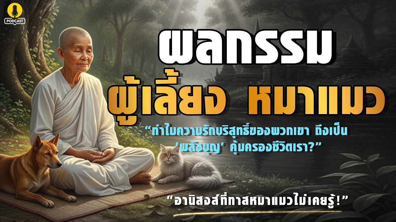 ผลกรรม อานิสงส์ที่ทาสหมาแมวไม่เคยรู้!🐶🐱 | ความผูกพันนี้คือสายใยบุญที่มองไม่เห็น