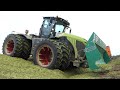 Claas Xerion 4000 & 5000 in the maize stack during corn season 2020 | Maisernte / Häckseln | DK Agri