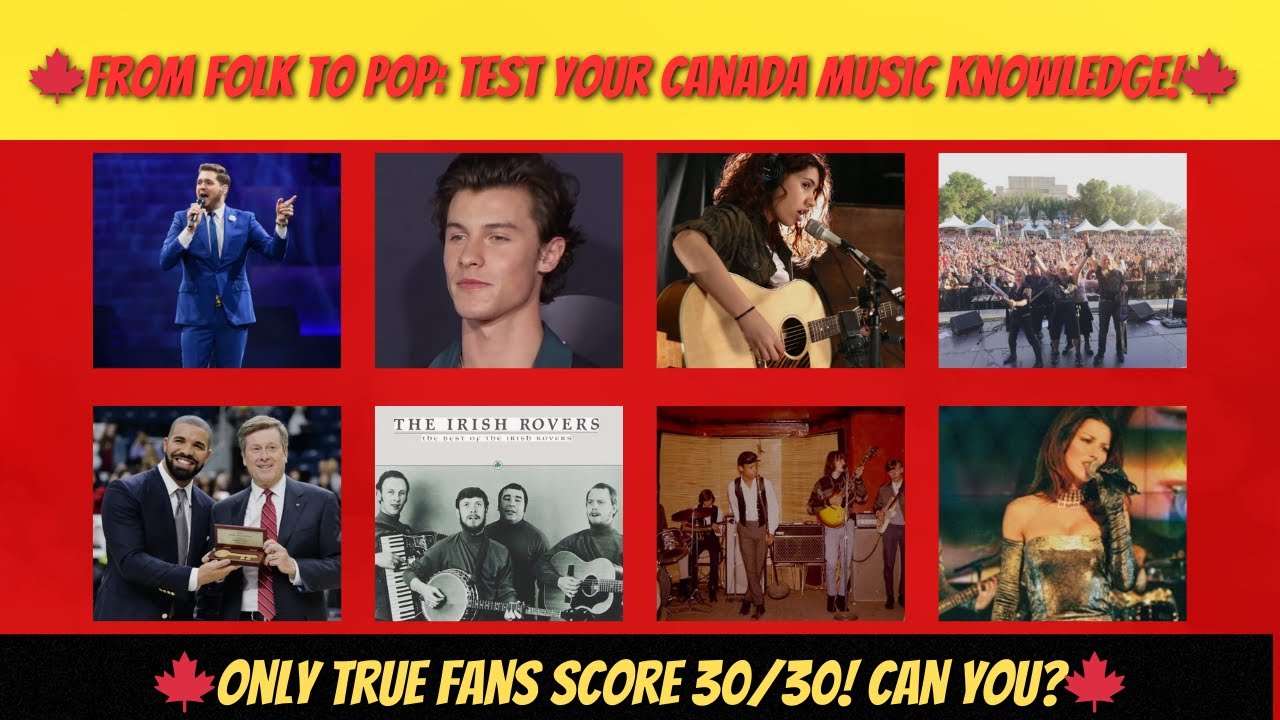 Ultimate Canadian Music Trivia | How Many Will You Get? - YouTube