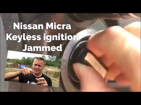 Nissan Micra k12 Keyless Ignition Won’t turn How To Repair
